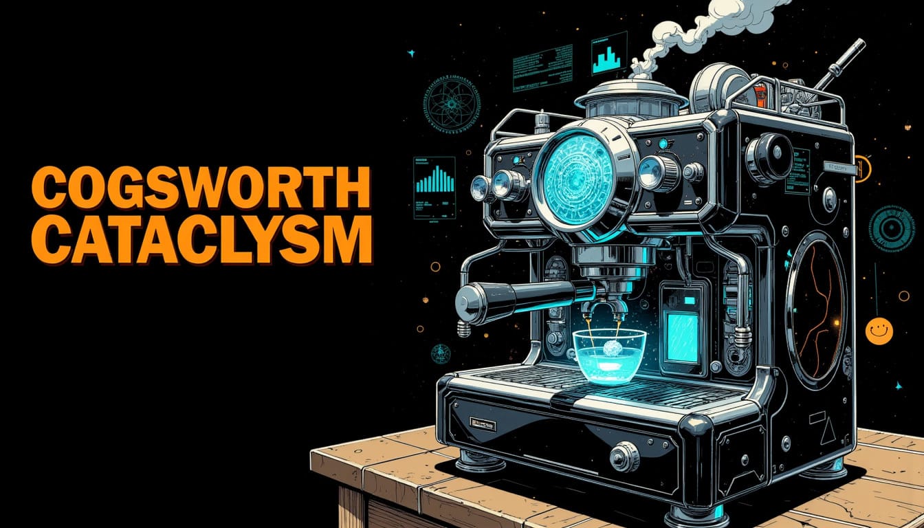 Cogsworth Cataclysm: Overwound Gears Threaten Temporal Cohesion.