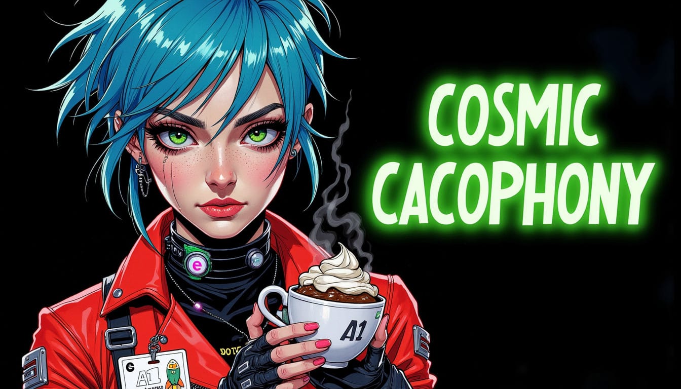 Cosmic Cacophony: Clive's Clicks Saved the Symphony of Shattered Worlds.