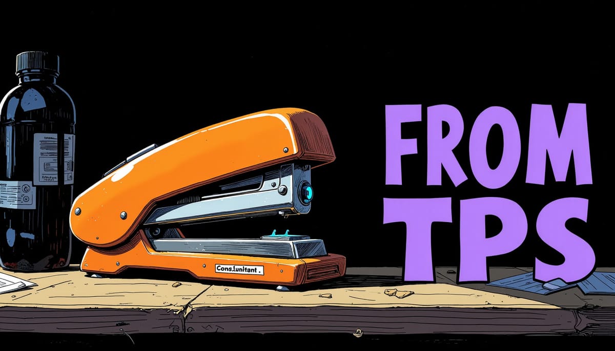 From TPS Reports to Temporal Anomalies: My Life as a Multiversal Stapler