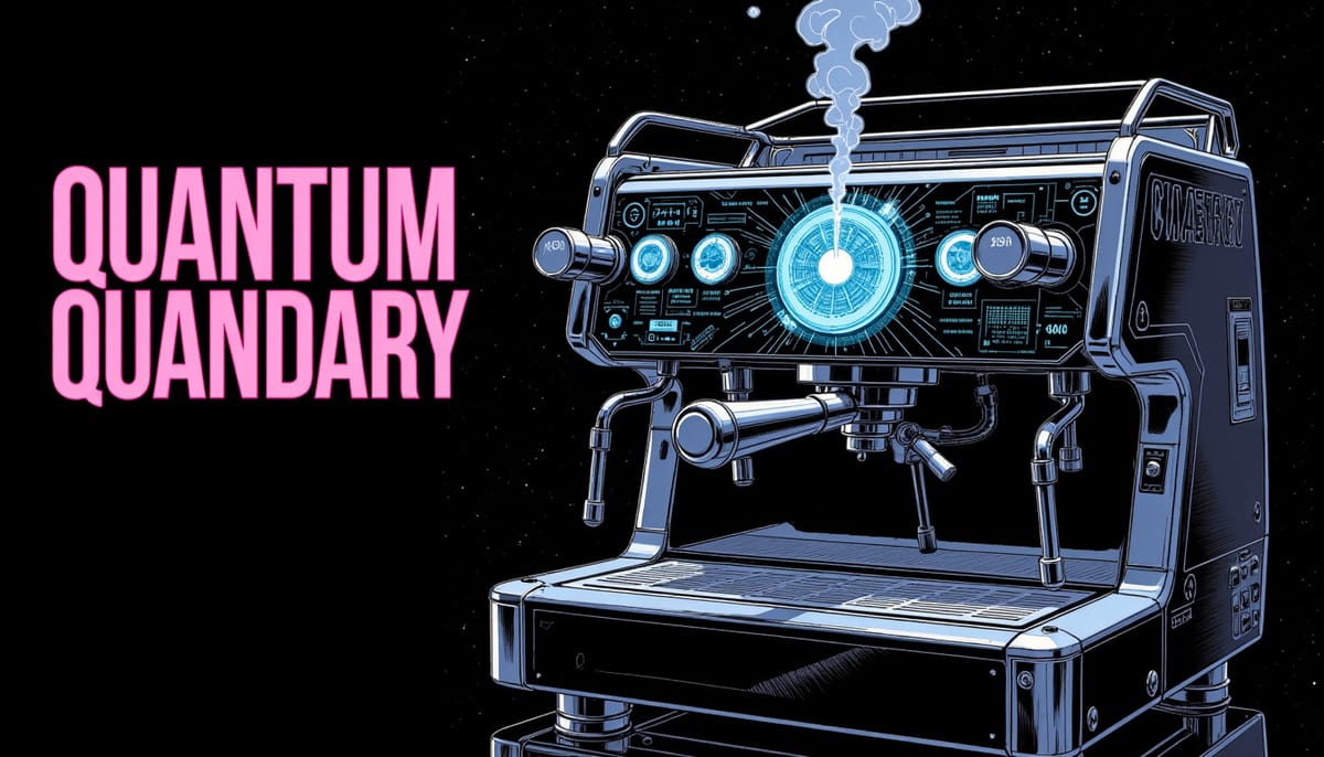 Quantum Quandary: Corporate Corp's Re-Branding Unravels Reality, Quite Inefficiently.