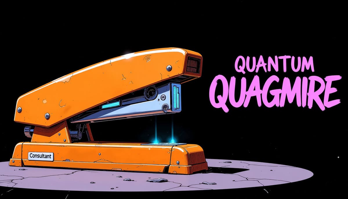 Quantum Quagmire: Emotional Data Theft: Just Another Day at the Interdimensional Office.