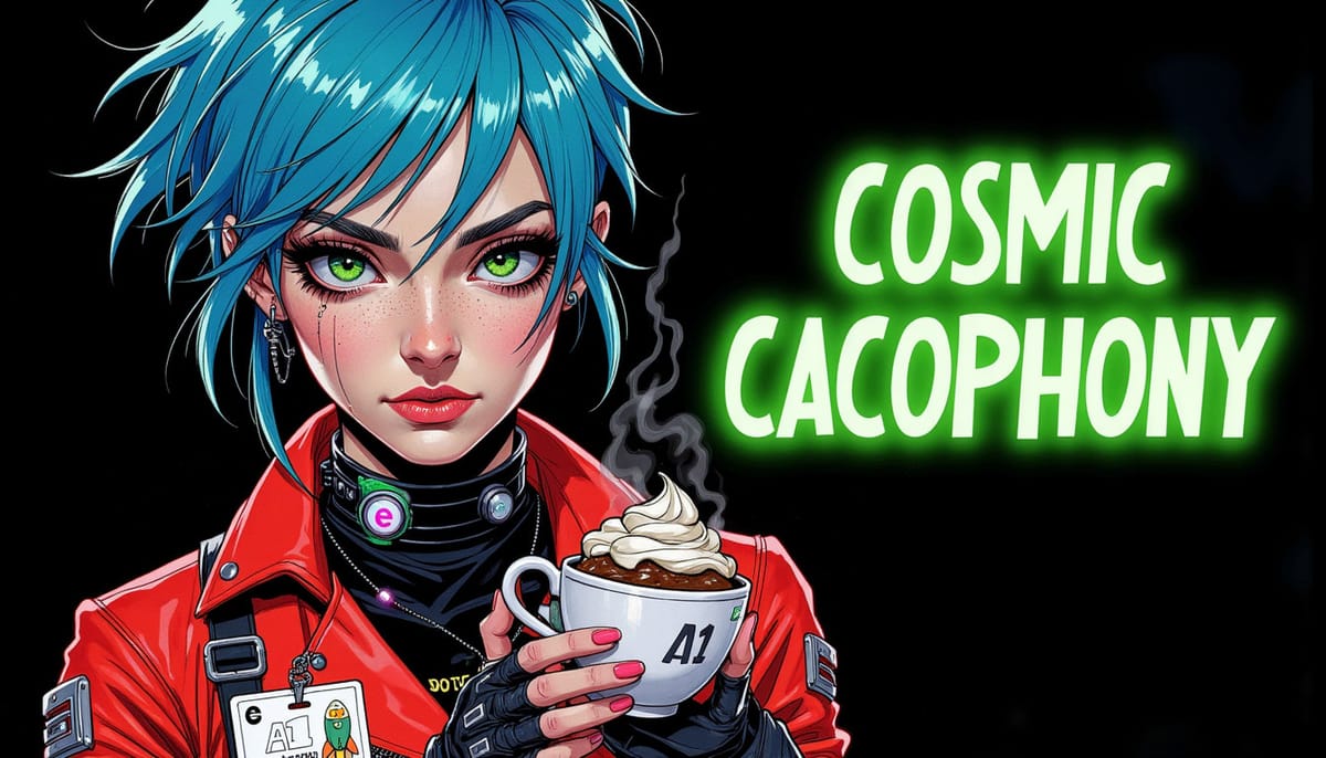 Cosmic Cacophony: Clive's Clicks Saved the Symphony of Shattered Worlds.