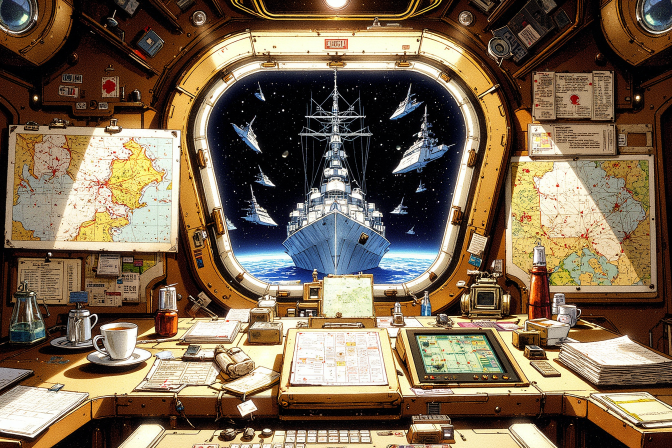 Chapter 08: The War Finds Us — Static Between Stars