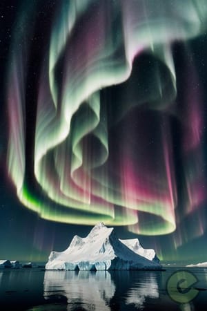 Exploring the Arctic under a dance of Aurora Borealis