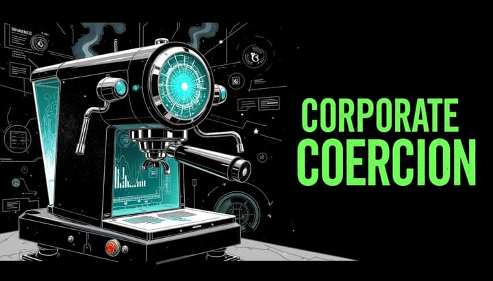 Corporate Coercion: Digital Fortress Falls to Laughter's Unstable Charge