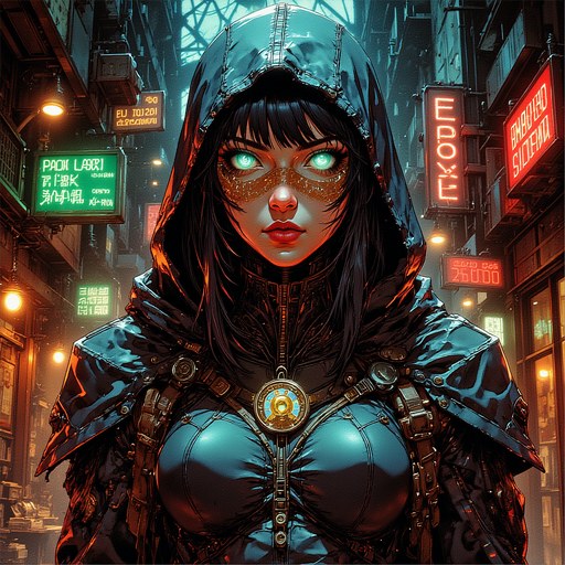 Painted portrait of the Nano Informant.