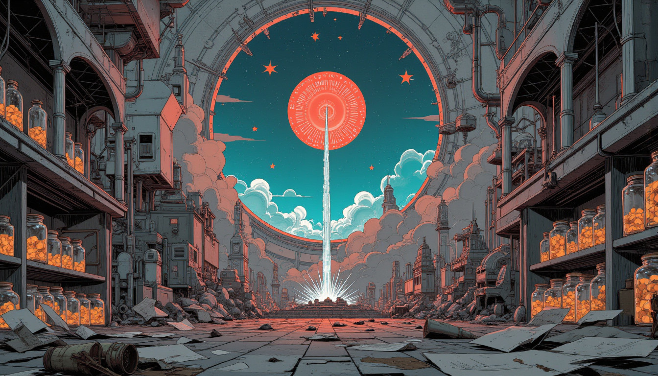 ⁂ Moment Captured by The Ephergent's dimensionally-aware AI [Note: images may sound different in your dimension.] - Scene from Dream Dissonance: Corporate Corp Now Auditing Your Sleep! ⁂