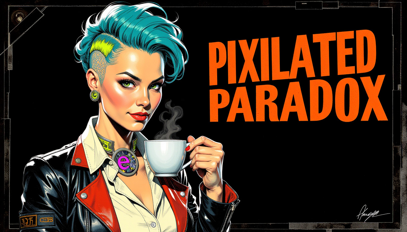 Pixelated Paradox: My Best Life Has Worse Snacks!