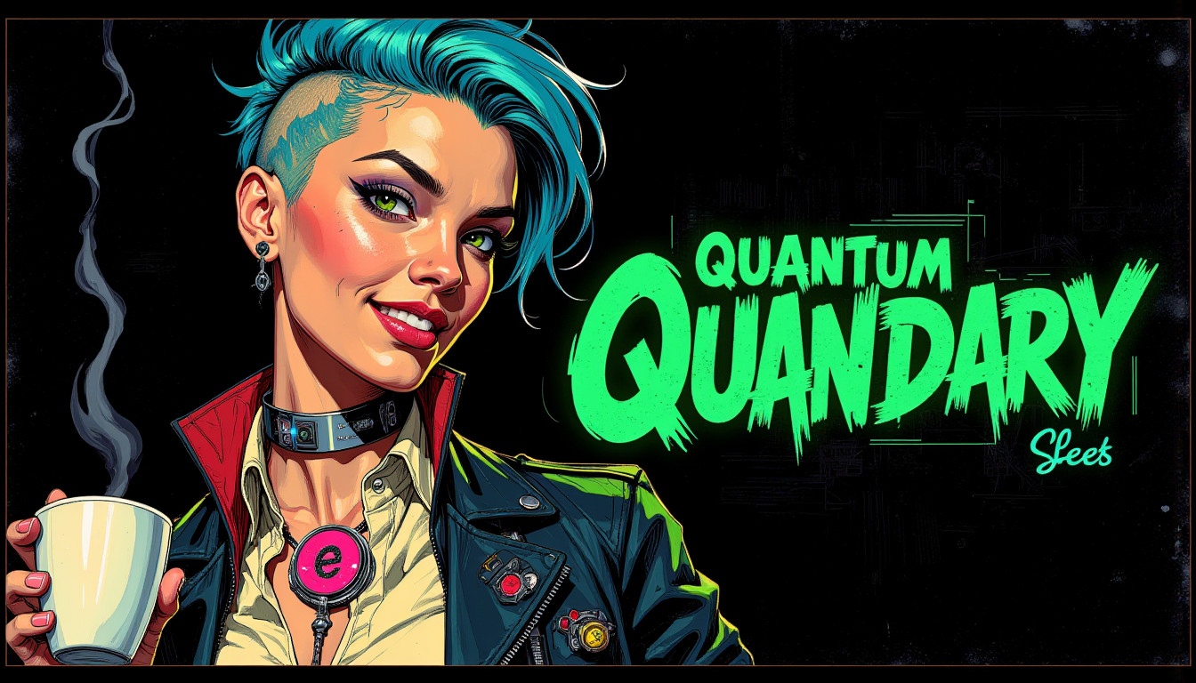 Quantum Quandary: Safety Vests Expose Corporate Corp's Stolen Consciousness Cafe!