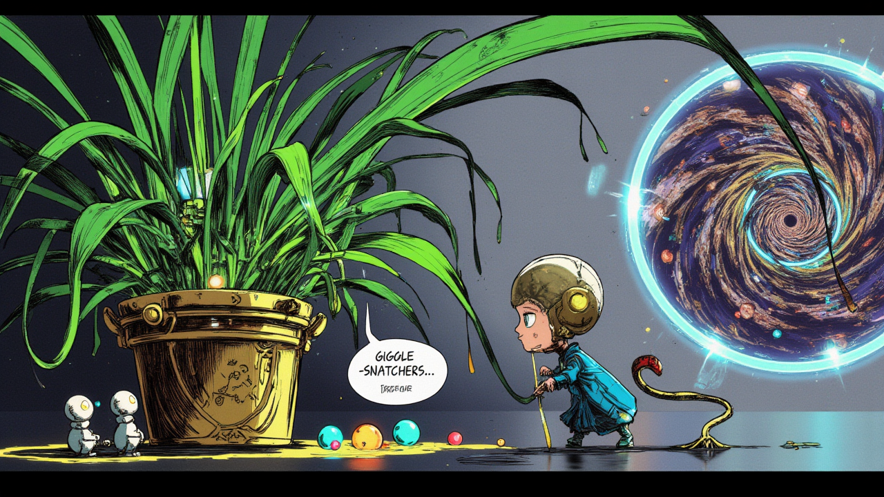 Illustration for CLX Cataclysm: Telepathic Houseplants Hoarding Giggles, Multiverse on Frown Alert!
