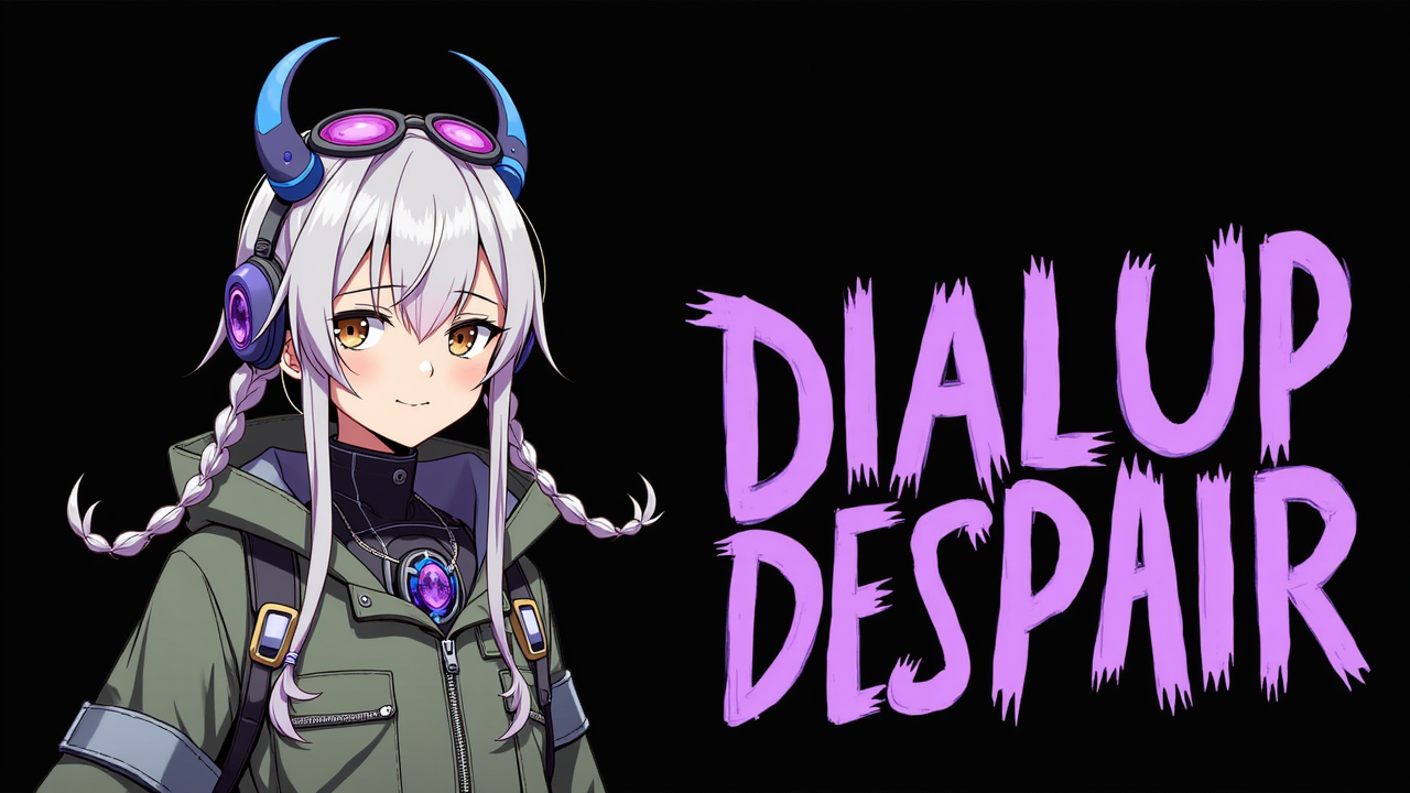 Dial-Up Despair: Brutalist Memetics Threatens Vaporwave Vibe, Cloud Parliament Fumes!