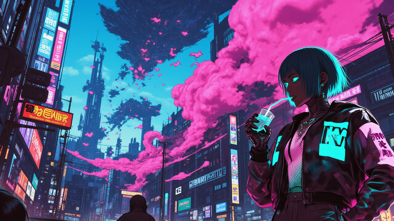 Illustration for District 808 Melts Down: Hyper-Aesthetic Zoning Sparks Spacetime Hiccup!