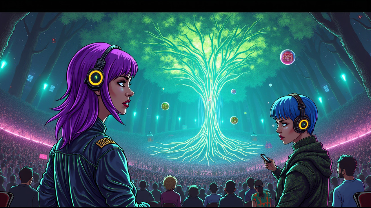 Illustration for Glamour Wake-Up Call: Nova Blacklight Braves Telepathic Concert, Fame-Deflector Fully Calibrated!