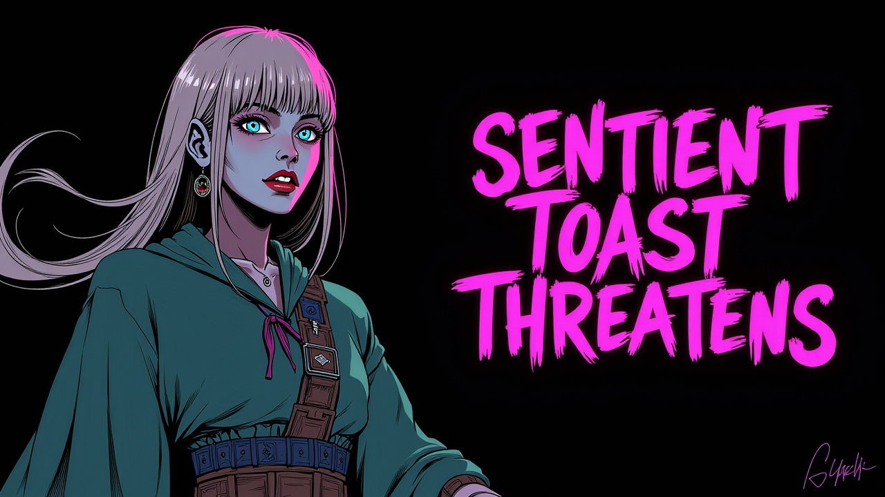 Sentient Toast Threatens Reality: A1 Butters Up Multidimensional Crisis!